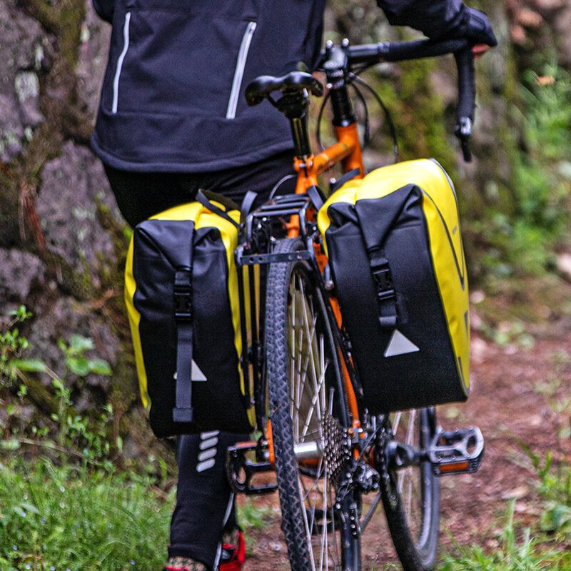 20l 100% Vedenpitävät Polkupyörälaukut Ja -laukut Mtb-maantiepyörälaukut Takateline Pitkän Matkan Pyöräilyhyllylaukku Tavaralaukku Pyörän Tarvikkeet