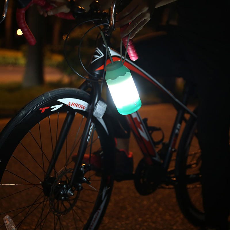 Bikeight Romanttinen Teleskooppikytkin Maitopullon Muotoinen Led-valo Silikoni Usb-latauspöytävalo