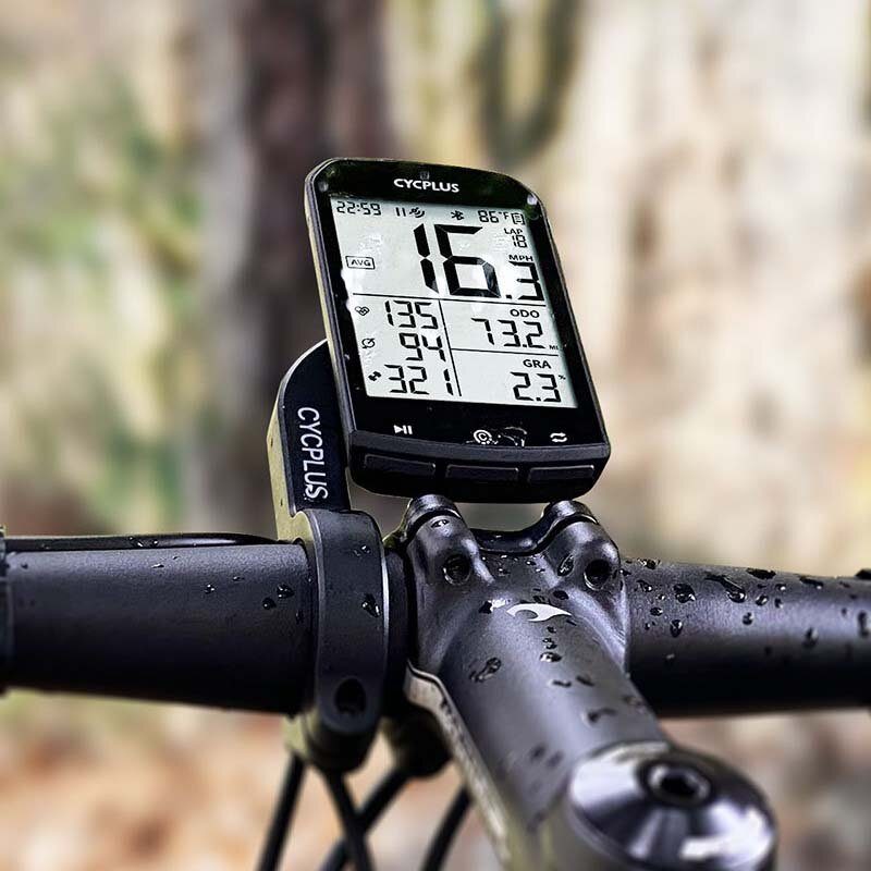 Cycplus M1 Gps Polkupyörätietokone Langaton Bluetooth 4.0 Ant+ Pyöräilynopeusmittari Vedenpitävä Lcd Taustavalo Polkupyörän Matkamittari Sekuntikello Pyörän Tarvikkeet Mtb-maantie-/kaupunkipyörälle