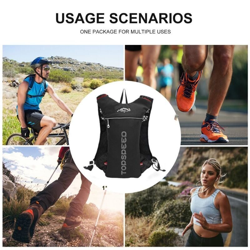 Juoksureppu Fitness & Hydration Vest