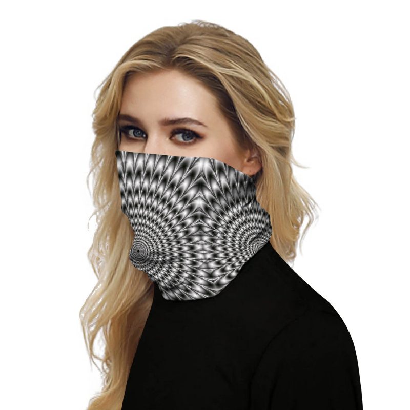 Monikäyttöinen Balaclava Bandana Hengittävä Uv-suoja Kaula-kasvomaski Pyöräily Vaellus