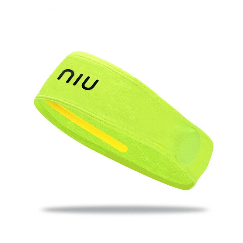 Niu Headbrand Sweatband Bluetooth 4.1v Sisäänrakennettu Mikrofoni Hikiohjausvyö Kuntoon