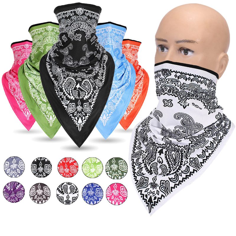 Pöly Tuuli Uv Aurinkohuivi Päällinen Kaula Suoja Balaclava Pyöräily Metsästys Kalastus Tuulenpitävä Kasvomaski Bandana Huivi