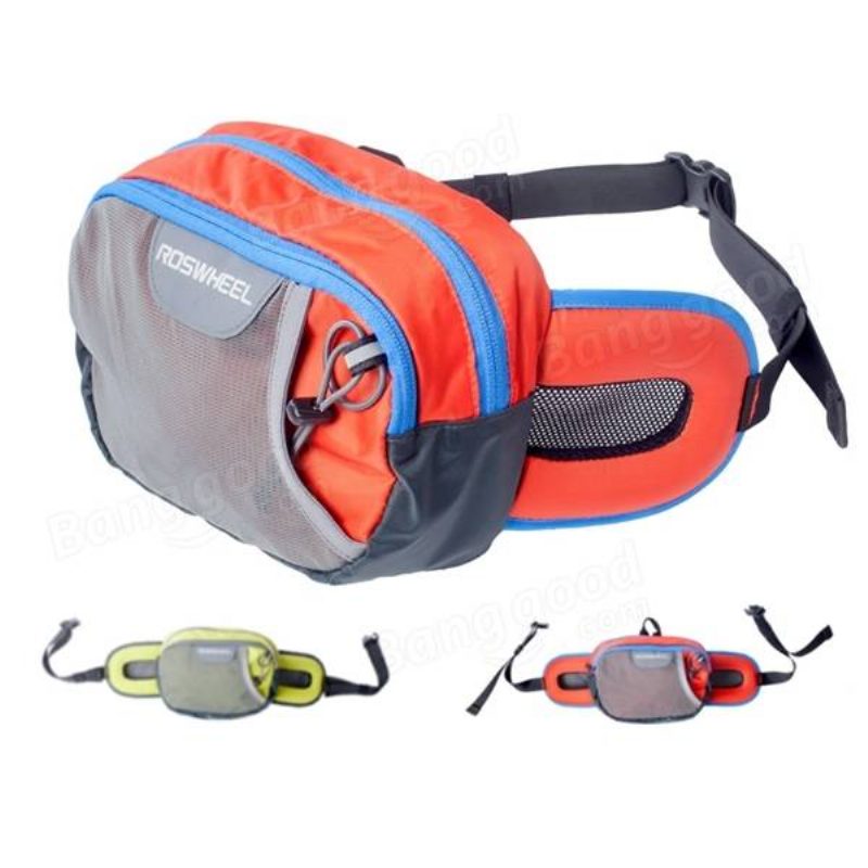 Roswheel Leisure Waist Pack Bag Vyölaukku Fanny Ulkopyöräily Retkeilyurheilu Monitoiminen