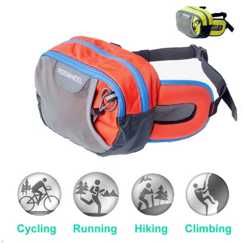 Roswheel Leisure Waist Pack Bag Vyölaukku Fanny Ulkopyöräily Retkeilyurheilu Monitoiminen