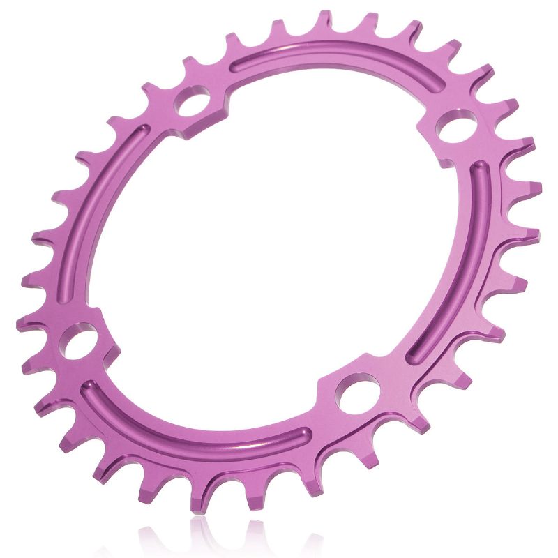 Snail 32t Oval Ddisc Chainring Polkupyörän Kampisarja 104mm Chainwheel Bike Yksihammas Positiivinen Ja Negatiivinen