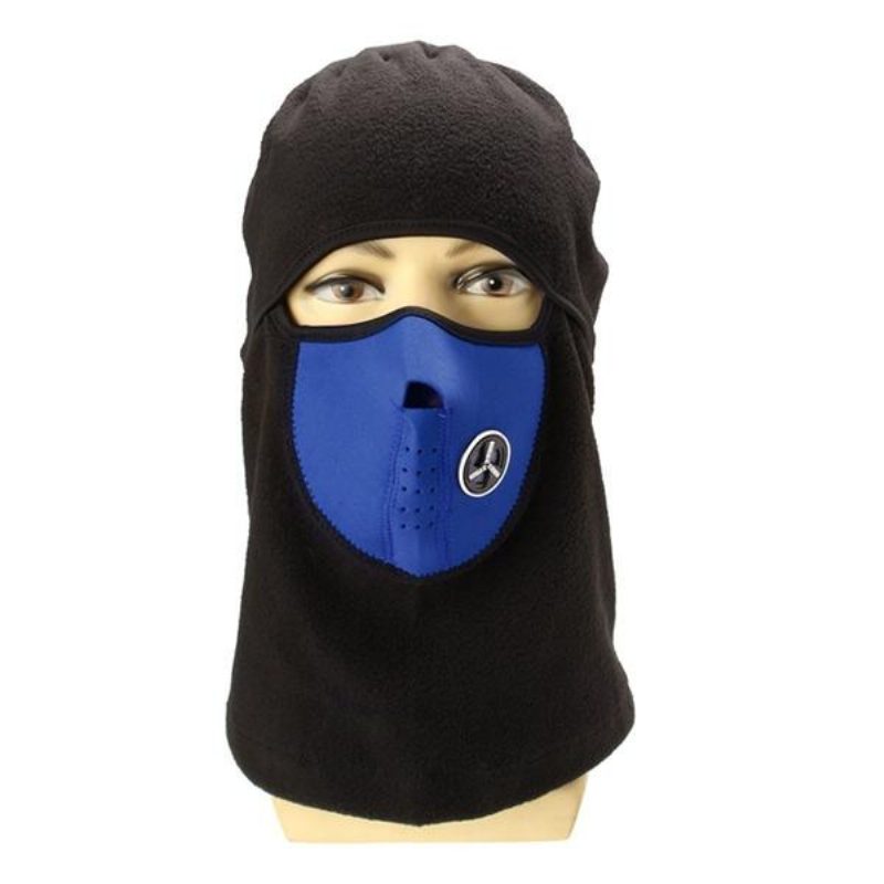 Unisex Fleece Neck Warmer Huivit Snood Face Mask Ski Hat Cap