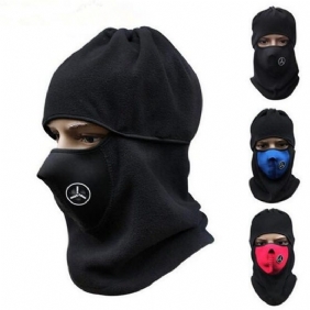 Unisex Fleece Neck Warmer Huivit Snood Face Mask Ski Hat Cap