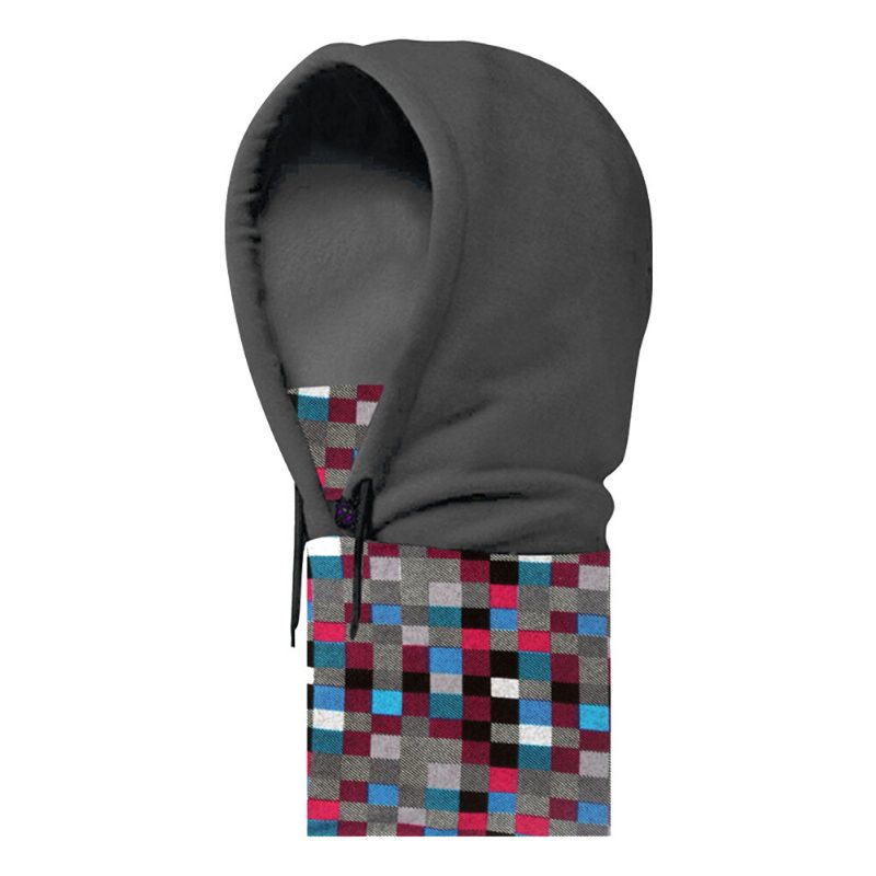 Unisex-kaulahuppu Fleece-hattu Talvella Lämmin Balaclava-kypärä Tuulenpitävä Kaula Säärystin Kasvomaski Päähuivi