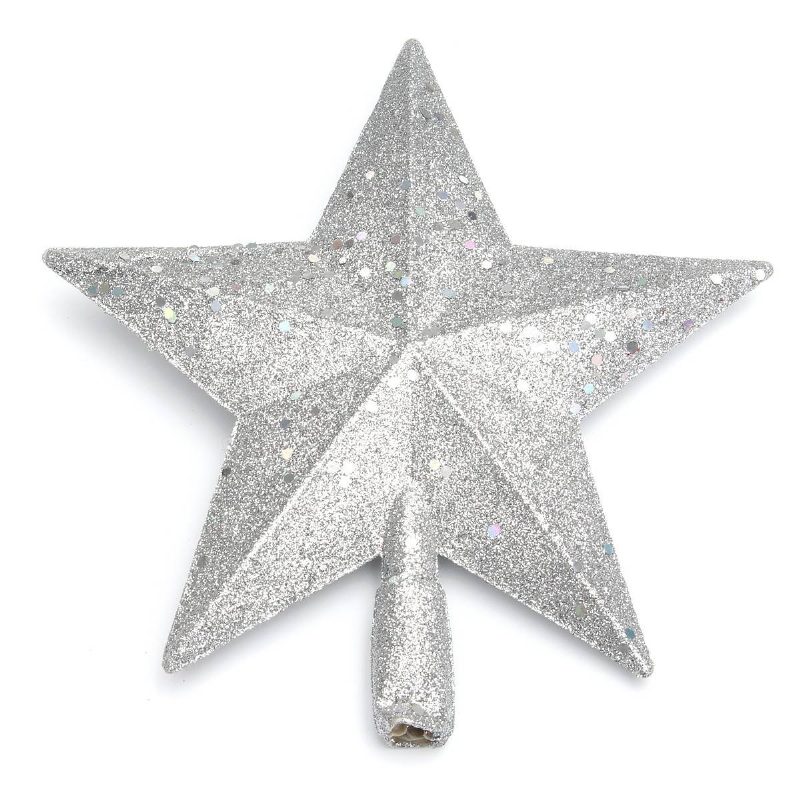 3d Shinny Glitter Star -joulukuusikoriste