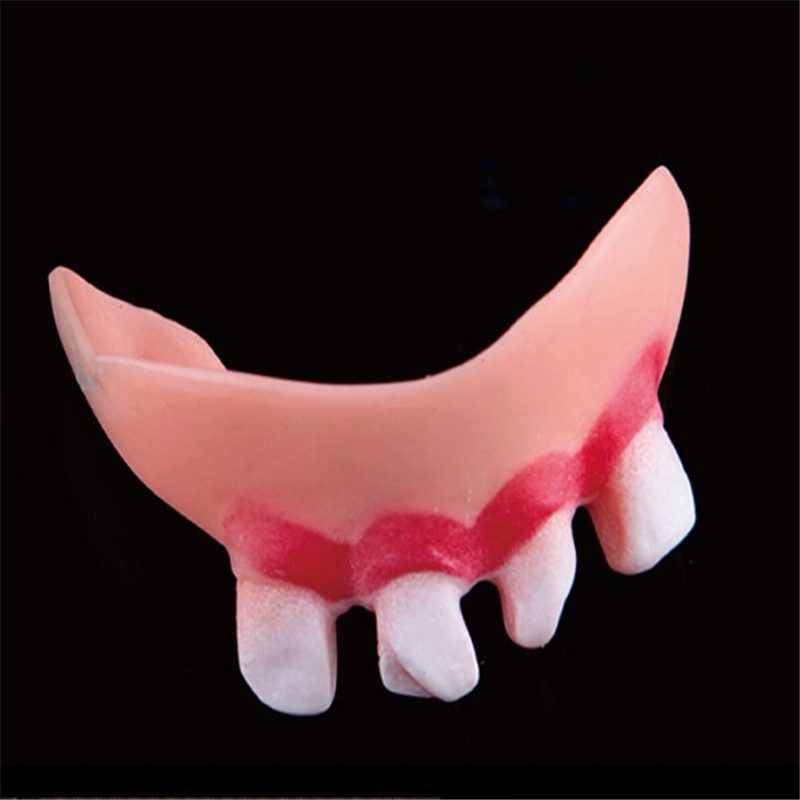 Halloween Funny Faked Teeth -meikkibileet Naamiaiset Prop