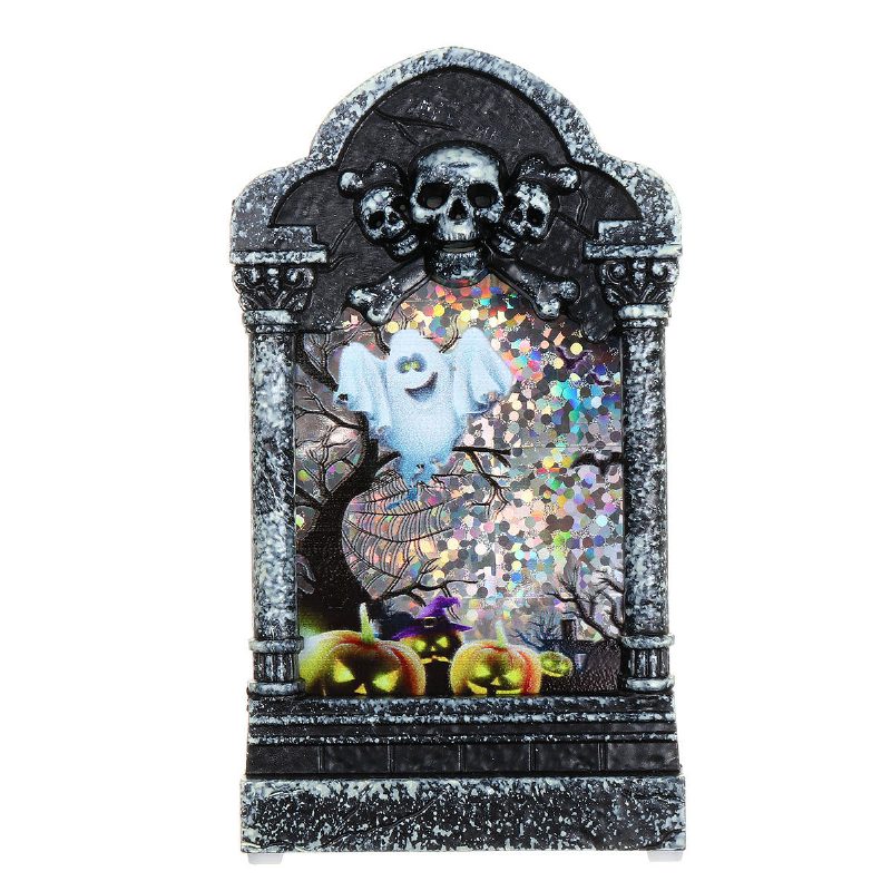 Halloween Hautakivivalolaatikon Valokoristeet Prop Tombstone Led-teemajuhlasisustus