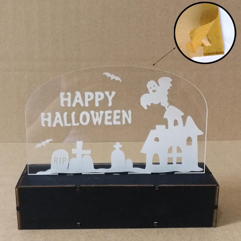 Jm01508 1 Kpl Halloween Decoration Led-lamppu Kynttilä Led-teekynttiläillä Halloween-koristeisiin