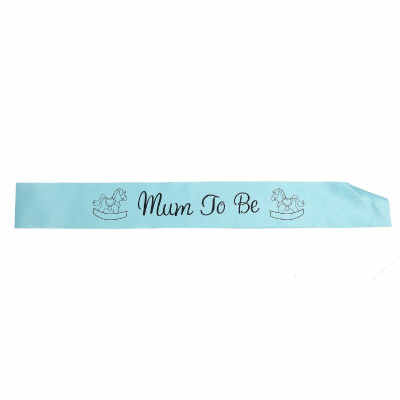 Värit Baby Shower Party Satiini Sash Banner Nauha Uusi Mummy To Be / Isoäiti / Täti / Nanny