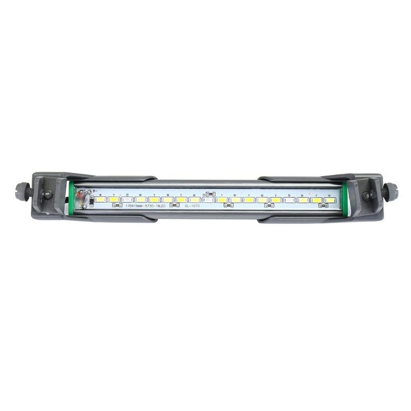 20 cm 18 Led Akvaarioakvaario Vaalea Valkoinen Sininen Lampun Pidike Vedenpitävässä Tankossa Ac110-240v