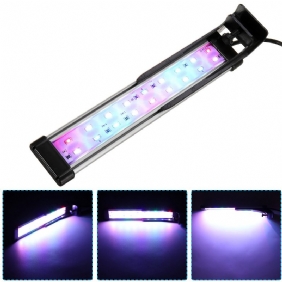 22cm 18led Rgb Akvaarion Akvaariovalo Erittäin Kirkas Kaksinkertainen Tyhjennysvesilamppu