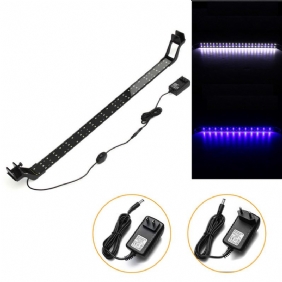 24w 85cm Sinivalkoinen Led-säädettävä Akvaarion Akvaariolamppu Super Slim Clip On Light