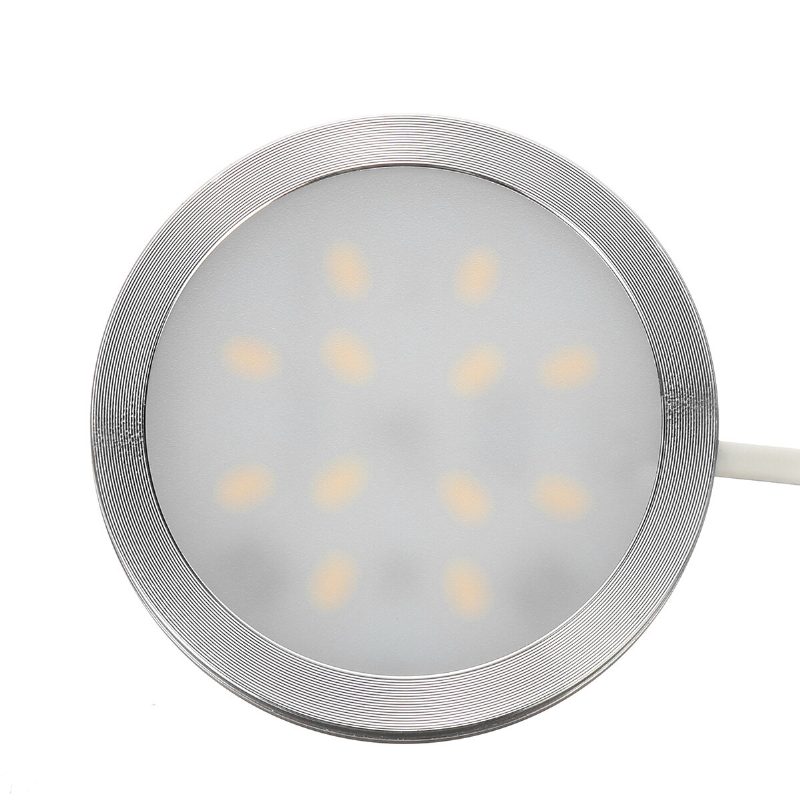 2.5 W 6-in-1 Led Kaapin Alla Oleva Valo Kattopaneeli Ohut Keittiökaappi Upotettava Lamppu Dc12v