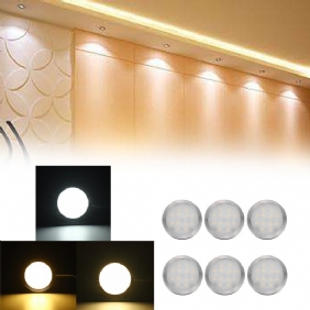 2.5 W 6-in-1 Led Kaapin Alla Oleva Valo Kattopaneeli Ohut Keittiökaappi Upotettava Lamppu Dc12v