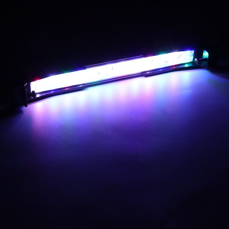 32cm 24led Rgb Akvaarion Akvaariovalo 2 Tilaa Kaksinkertainen Tyhjennysvesilamppu