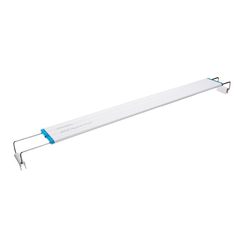 48.5 cm:n Alumiininen Säädettävä Led-akvaariolamppu Sininen+valkoinen Ac220v