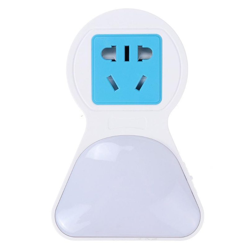 5a 9 Led-pistoke Pistorasia Lamppu Plug-in Seinä Eteinen Yövalo Usb-lataus Usa/eu-pistoke