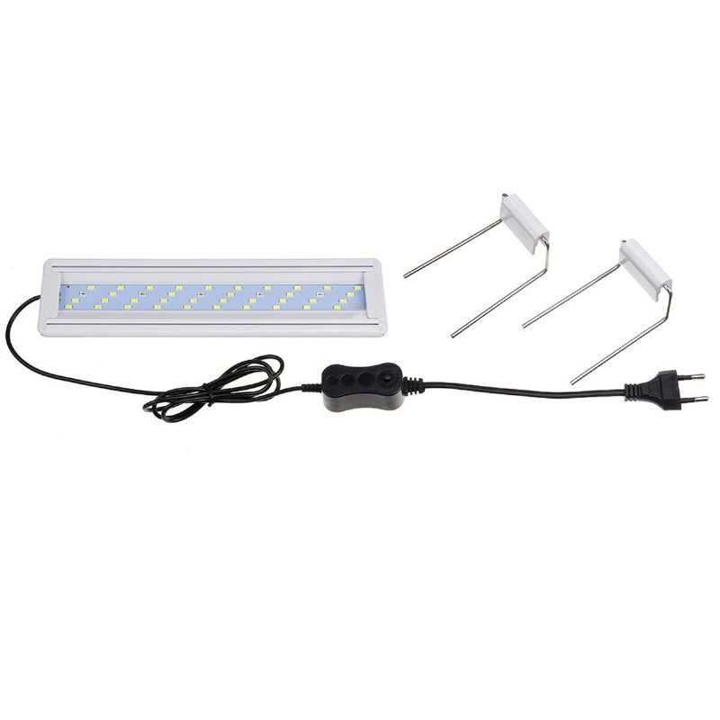 8 W Led Akvaariovalo 30 cm:n Akvaariokiinnike Clip Light Akvaariovalaistus Jatkettava Vesikasvivalo 30-40 cm Akvaariolle