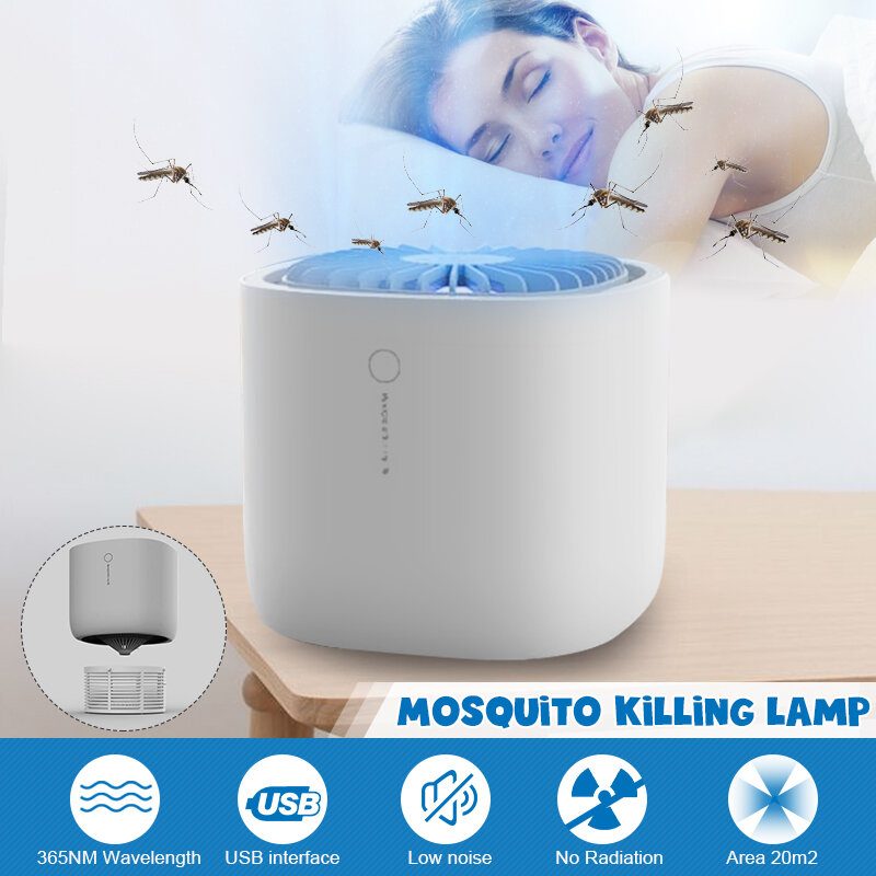 Electric Fly Bug Zapper Mosquito Insect Killer Led Trap Tuholaistorjunta Usb-lamppu