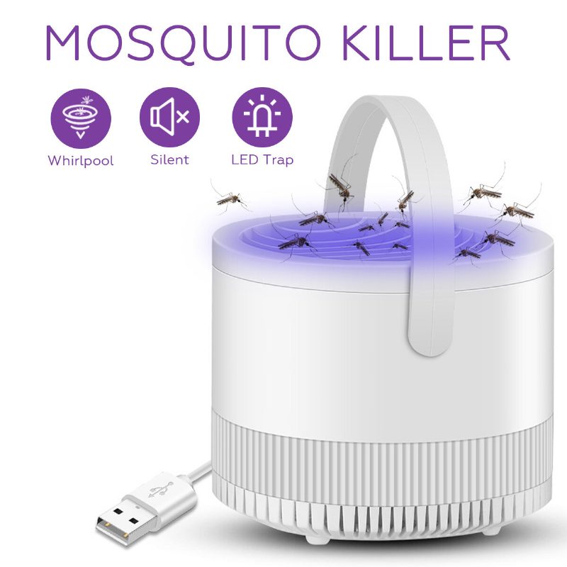 Kannettava Usb Elektroninen Mosquito Insect Killer Led Bug Zapper Catcher Trap -lamppu