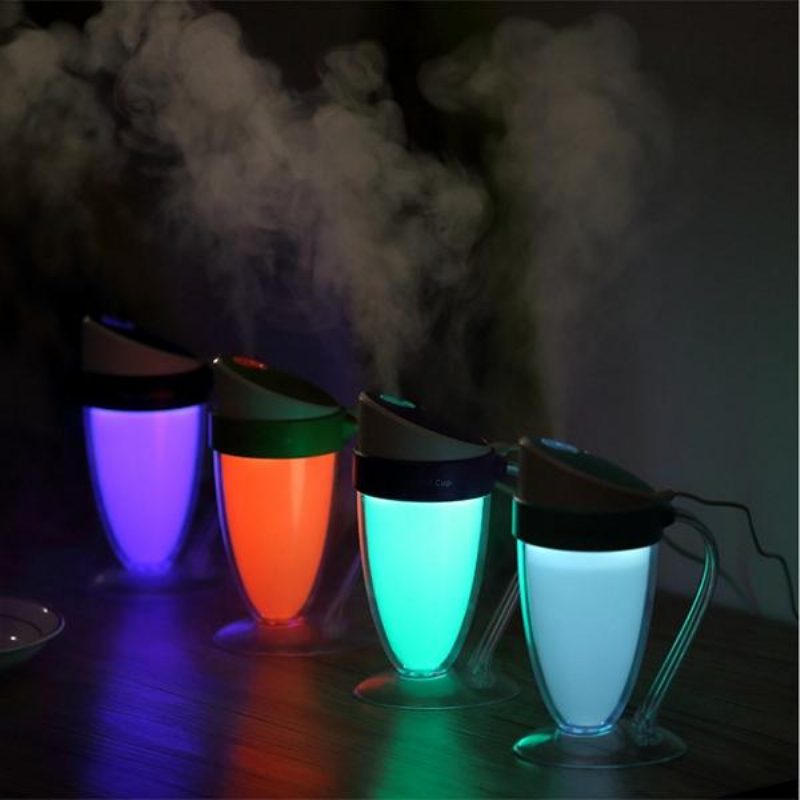 Kannettava Usb Mini Moonlight Cup Ilmankostutin Air Light Face Diffuser Fresher Mist Maker