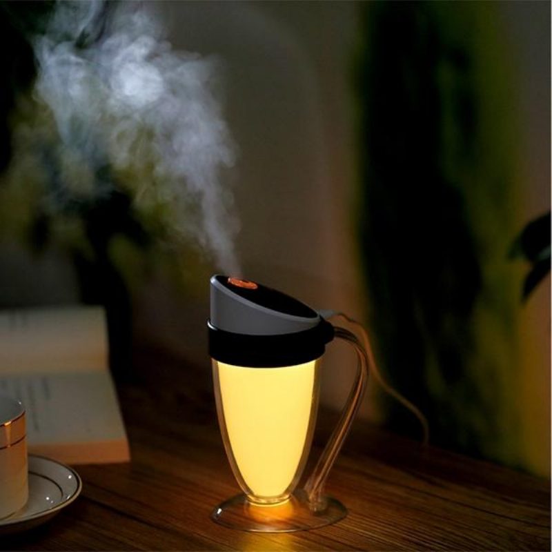 Kannettava Usb Mini Moonlight Cup Ilmankostutin Air Light Face Diffuser Fresher Mist Maker