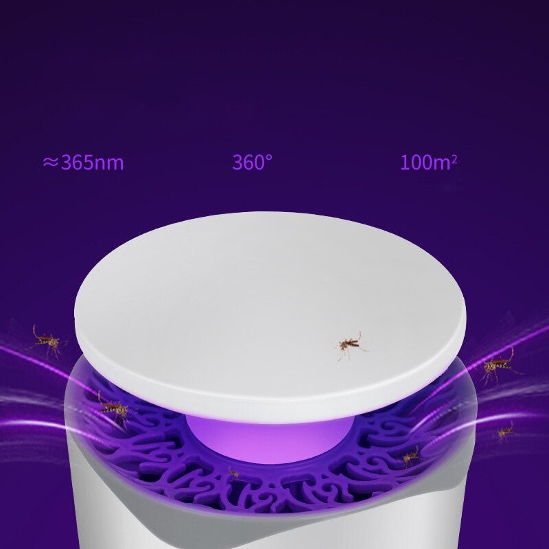 Led Mosquito Killer Lamppu 5w Kotitalouksien Sisäänhengitystyyppi Hyttyssieppaaja Sähköinen Usb Bug Hyönteistappaja Hyttyskarkotin Sisäkäyttöinen Muggen Fly Trap