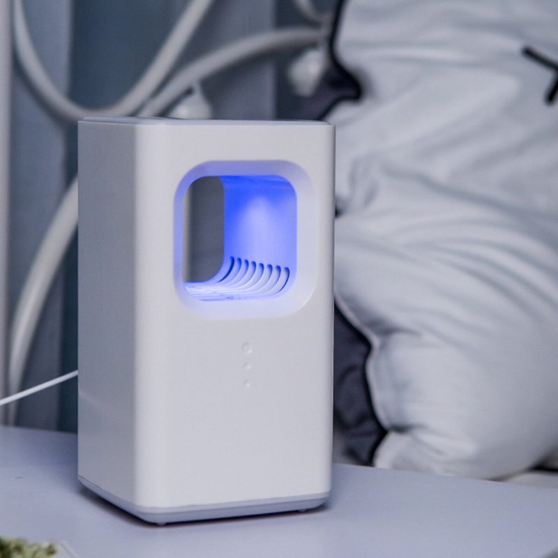 Mosquito Killer Lamp Usb Hiljainen Hyönteisten Karkottaja Hyttysten Kotihotellin Toimistolle