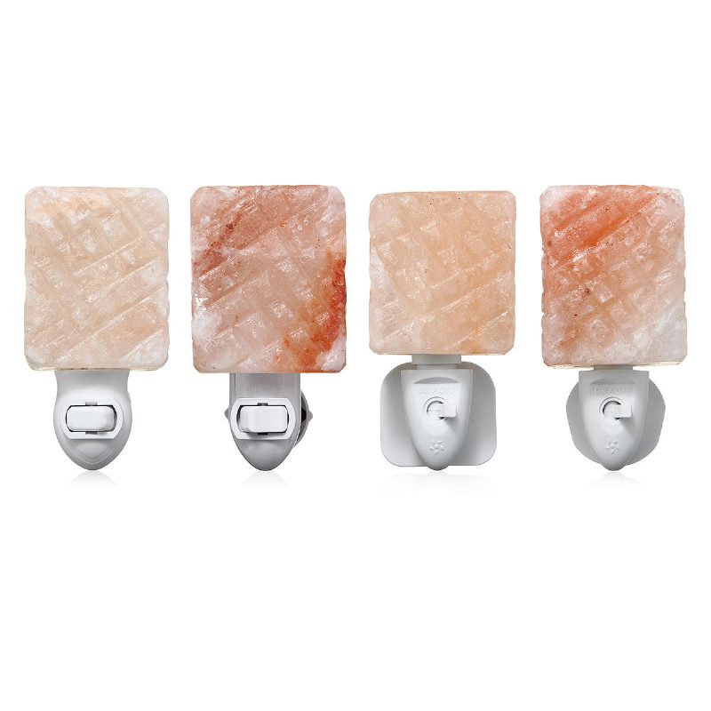 Natural Crystal Himalayan Glow Käsin Veistetty Salt Yölamppu Ac110-240v