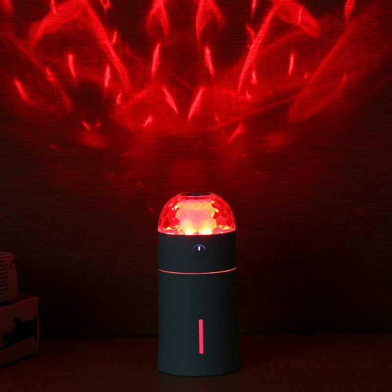 Uusi Magic Cup Ultraäänikostutin Värikkäillä Led-valoilla Kotiautotoimistoon Mini Aroma Diffuser -puhdistin Automaattinen Virrankatkaisu