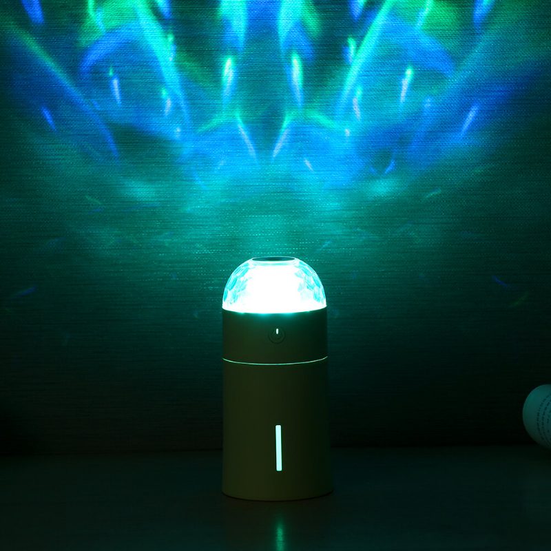 Uusi Magic Cup Ultraäänikostutin Värikkäillä Led-valoilla Kotiautotoimistoon Mini Aroma Diffuser -puhdistin Automaattinen Virrankatkaisu