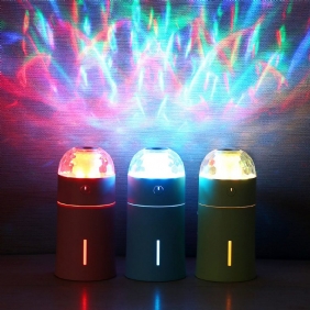 Uusi Magic Cup Ultraäänikostutin Värikkäillä Led-valoilla Kotiautotoimistoon Mini Aroma Diffuser -puhdistin Automaattinen Virrankatkaisu