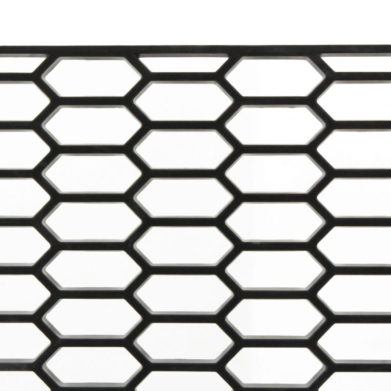 120 cm Universal Black Abs Racing Honeycomb / Hex Mesh Grill Spoileri Puskurin Suojuksen Tuuletusaukko