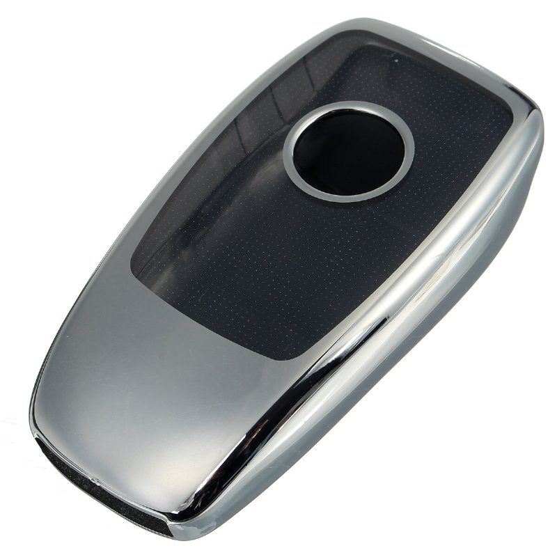 2 In 1 Tpu-kaukosäätimen Smart Key Case Fob -suojus Painikekalvolla Benz E/s Class E300 E400 S63 S65