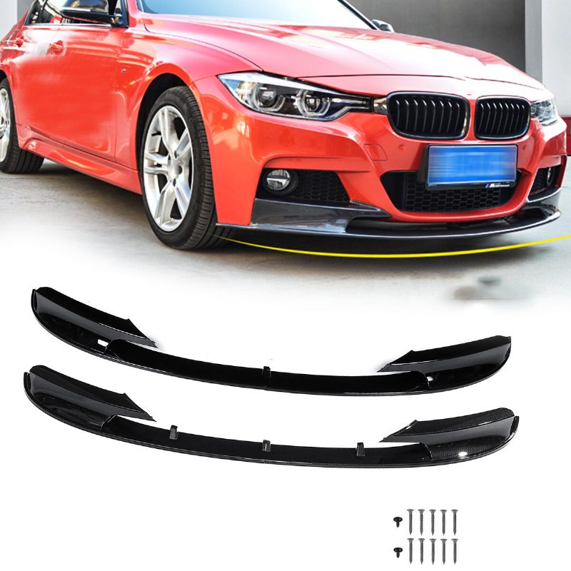 2kpl Etupuskurin Suojan Suojahuuli Bmw F30 3 -sarjan M Style 2012-2018 Etupuskurille Vain Urheiluversiolle