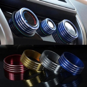 3kpl/sarja Autot Alu Decoration Stereo Ilmastoinnin Nupin Rengas Honda New City Vezel Fit Xrv:lle