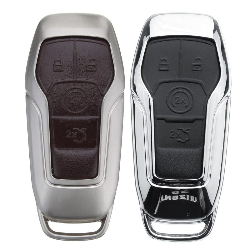 Alloy Smart Remote Key Shell Pu -nahkakotelo Ford Lincoln 4/5 Buttonille