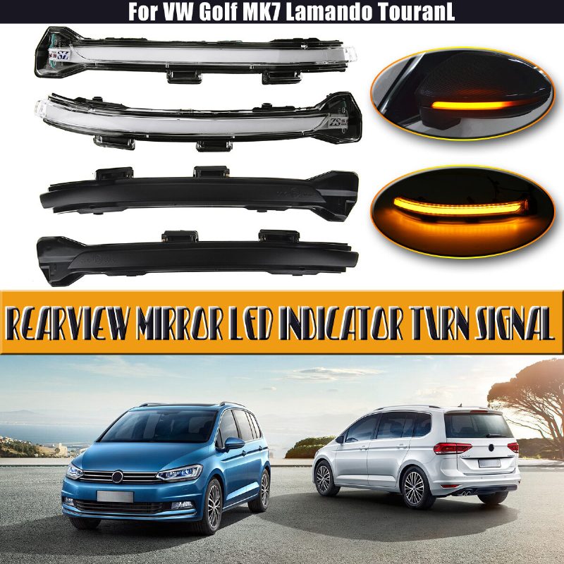 Auton Taustapeilin Led-vilkku Vw Golf Mk7 Lamando Touranl