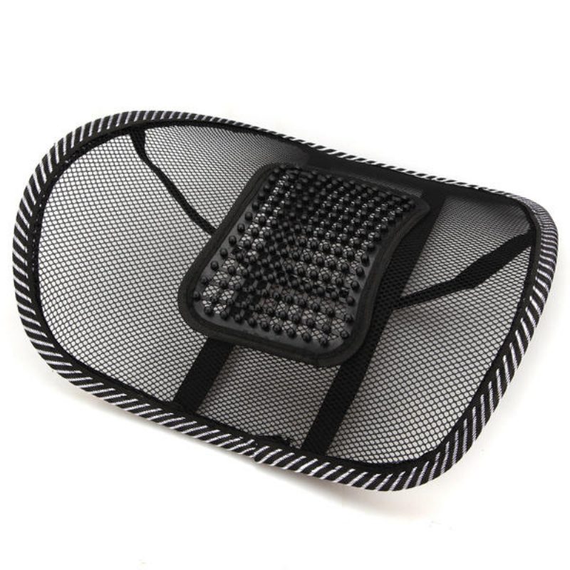 Autonistuimen Tuolin Hierontaselkä Ristiselän Tuki Mesh Ventilate Cushion Pad