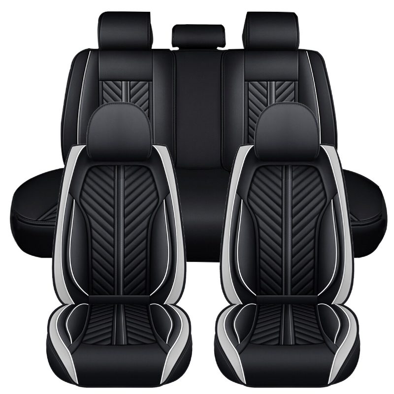 Eluto 5d 5 Seats Pu Nahka Täysi Setti Auton Istuinpäälliset Universal Seat Cushion Pad Mad Suoja