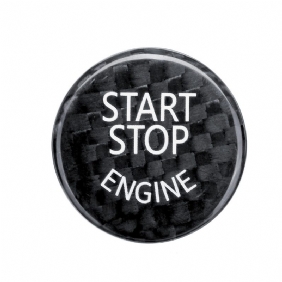 Start Stop Moottorin Painike Auton Kytkin Hiilenmusta Kansi Bmw F/g Classis F01 F02 F10 G37