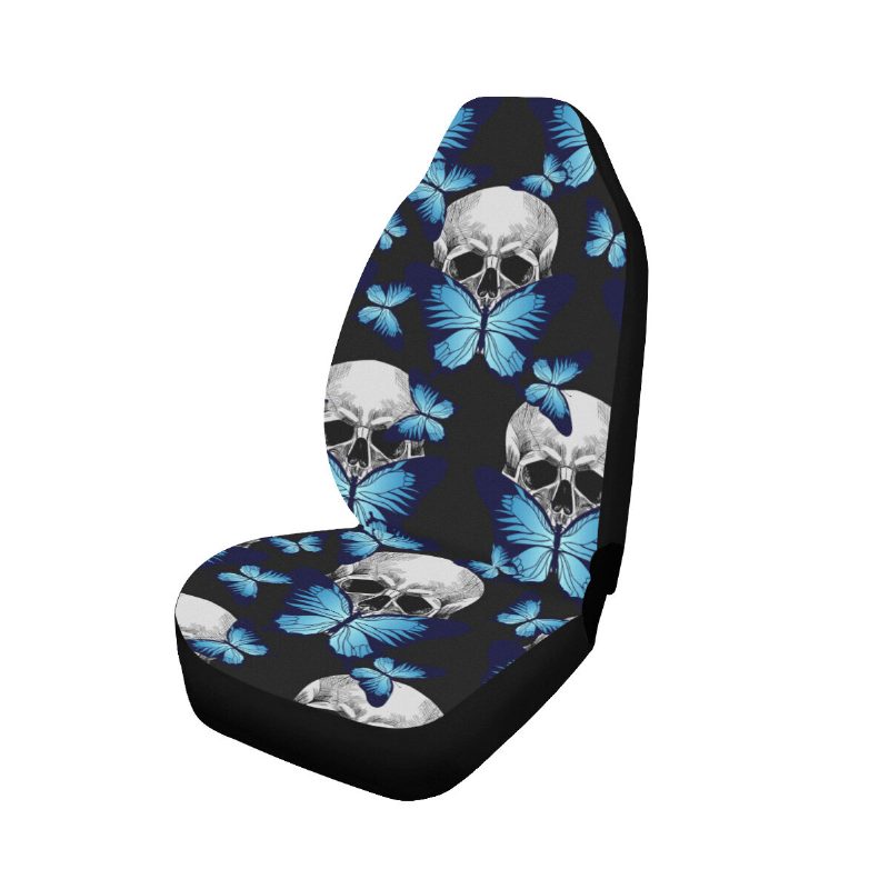 Universaali Etuauton / Pakettiauton Istuimen Päällinen Butterfly Octopus Skull Protector -tyyny