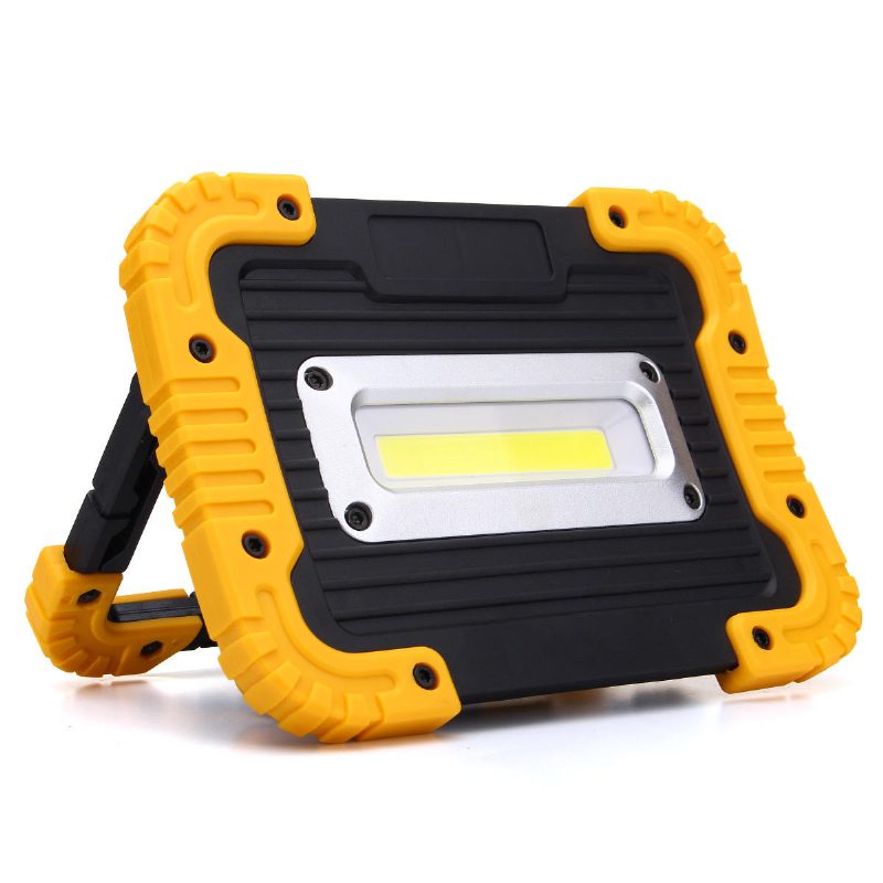 20led 10w 750lm Cob Led-työvalo Usb-ladattava Kahva Taskulamppu Ulkoretkeilylyhty