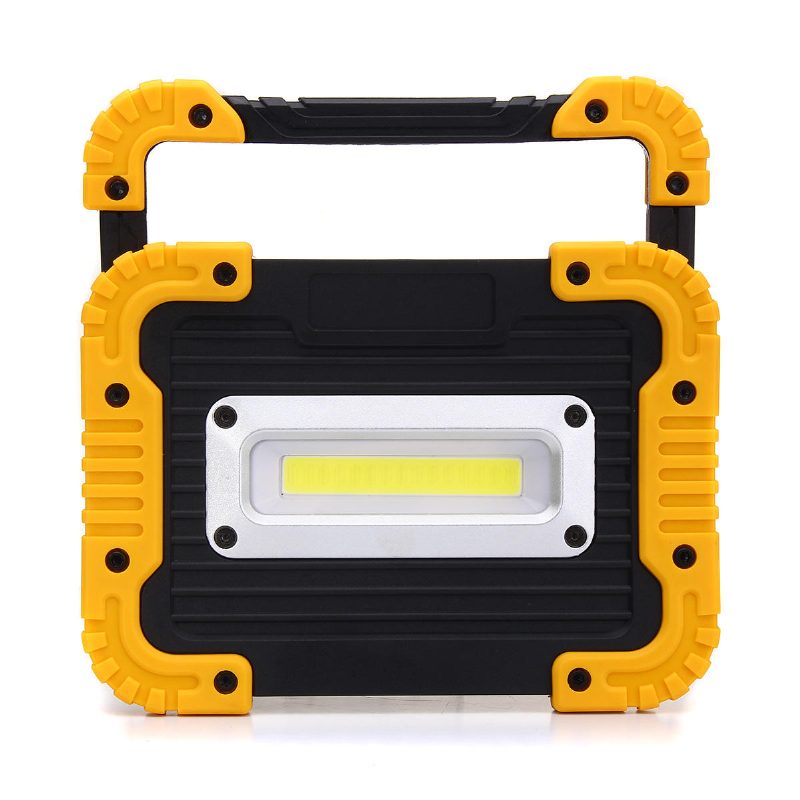 20led 10w 750lm Cob Led-työvalo Usb-ladattava Kahva Taskulamppu Ulkoretkeilylyhty