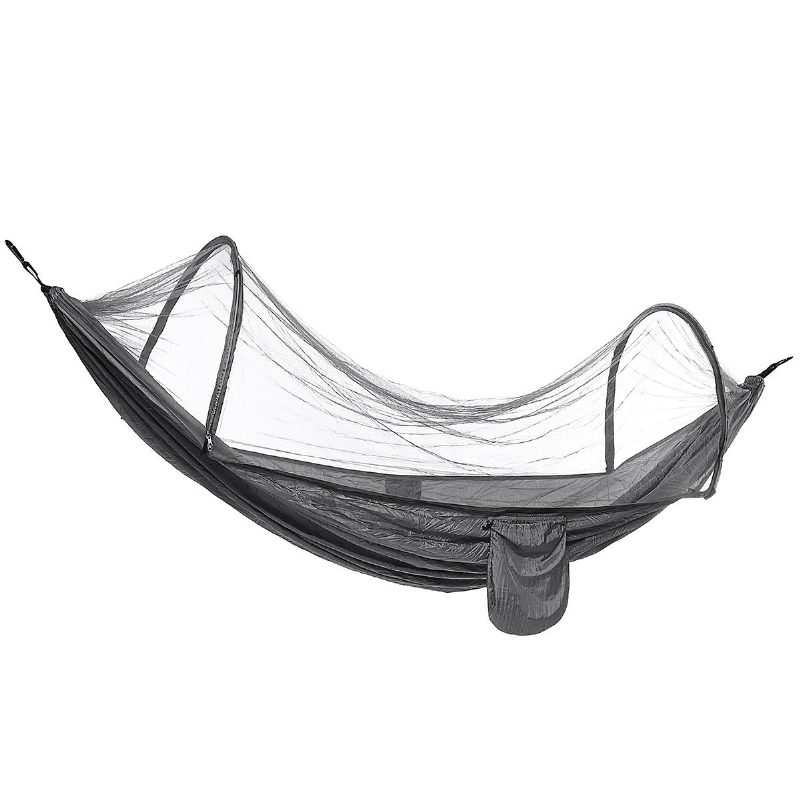 210t Nylon Hammock Ourdoor Camping Matkariippuva Sänky Hyttysverkolla